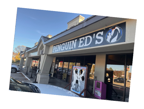 Penguin Ed's Mission location entrance